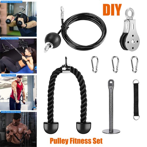 Diy pulley cable machine - pulley,