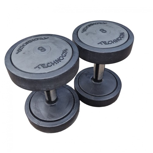 Technogym dumbbells sold - dumbbells, in